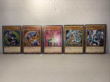Dark Magician, Dark Magician Girl, Jinzo, Blue Eyes x2 LDK2 Common NM Yugioh TCG