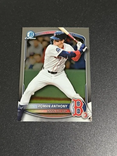 2025 Bowman Chrome - Prospects Roman Anthony Card #BCP-167 Boston Red Sox