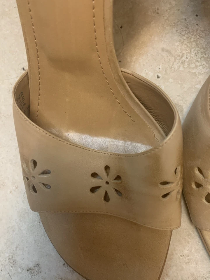 Tacones de aguja Cathy Jeans para mujer talla 8,5 camel Foto 3 de 4