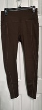 Brown size large Women s yoga leggings With Pockets