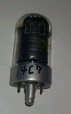 PHILCO 14C7 LOKTAL PENTODE AMPLIFIER VACUUM TUBE FOR OLD RADIOS TEST GOOD