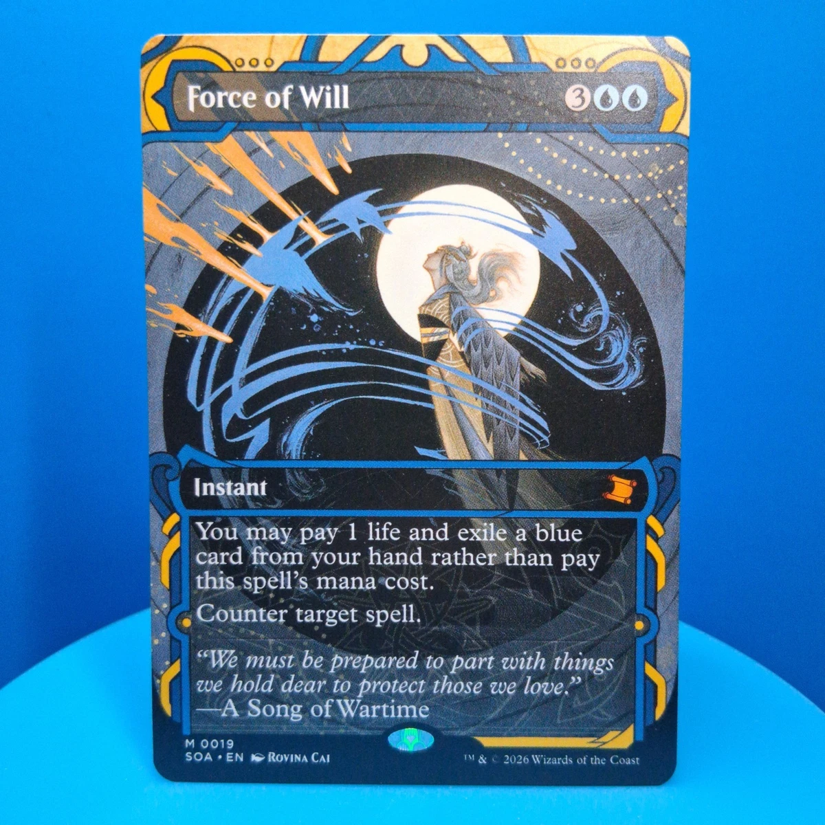 Force of Will Near Mint or Better Individual Trading Card Games