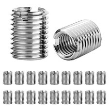 20 Pezzi Inserti Filettati M8 a M6 15 mm Dadi di Riduzione Acciaio Inox I