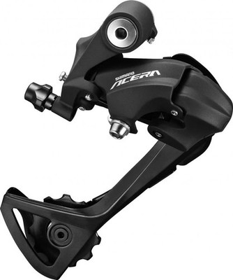 SHIMANO ACERA Schaltwerk RD-T3000 SGS 9-fach Trekking schwarz - kompatibel fü...