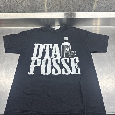 DTA Posse Graphic T Shirt Dont Trust Anyone DTA Member Mens Large Short Sleeve