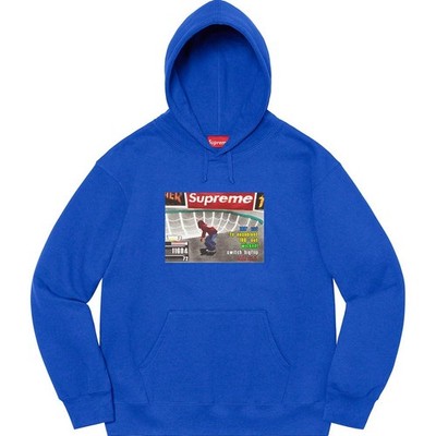 Supreme Thrasher Game Hooded Sweatshirt Royal - Size L