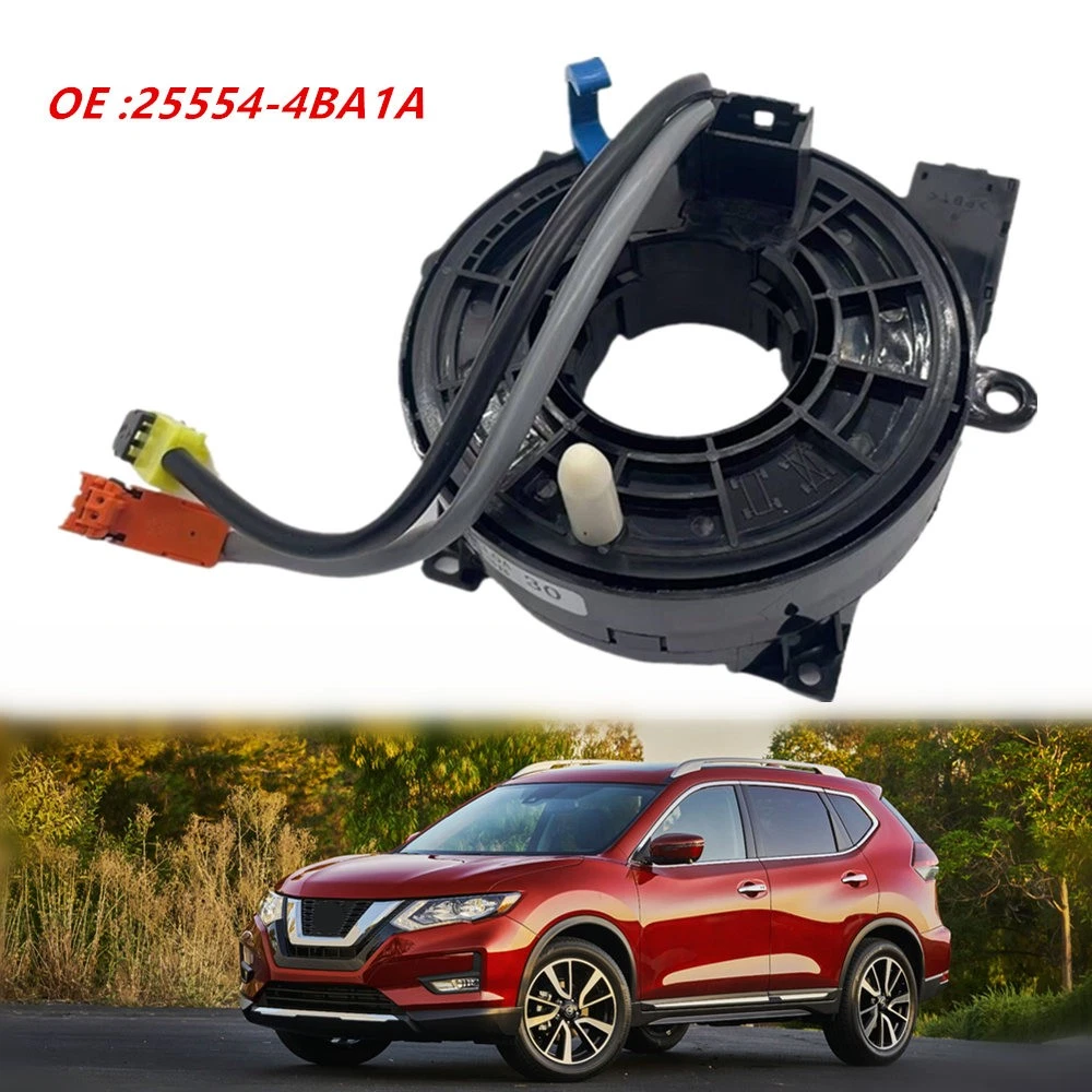 25554-4BA1A Spiral Cable Clock Spring For 14-20 Nissan Rogue 25554