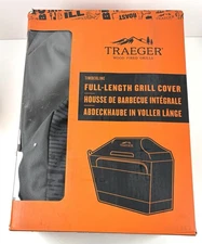 Traeger Timberline Full-Length Grill Cover BAC602 Gray Heavy Duty Polyester NEW