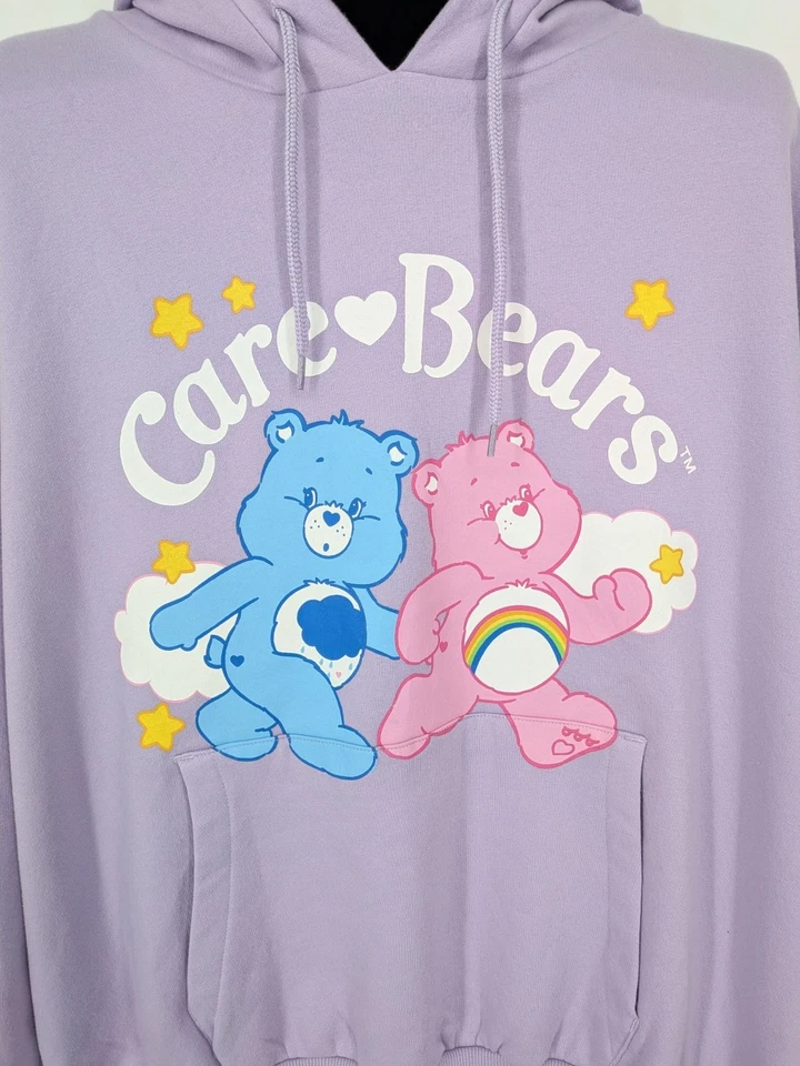 Женская толстовка с капюшоном Care Bear x Skinnydip 3D размер L графический принт сварливый веселый уютный Y2K - Изображение 4 из 4