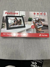 Feelcare 10.1” Frameo WiFi Digital Photo Frame Touchscreen 16GB Smart Display