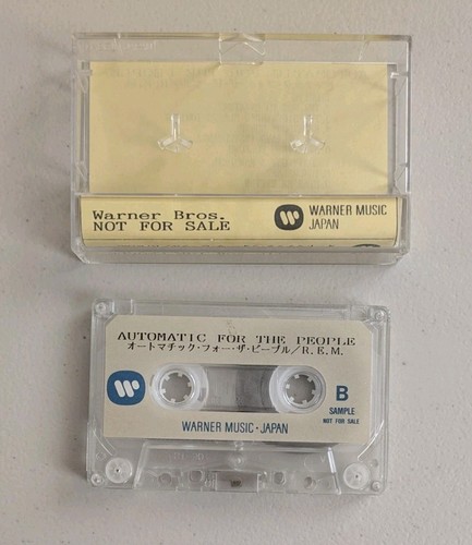 R.E.M. REM Automatic For The People 1992 Mega Rare Warner Japan Promo Cassette - Picture 2 of 6