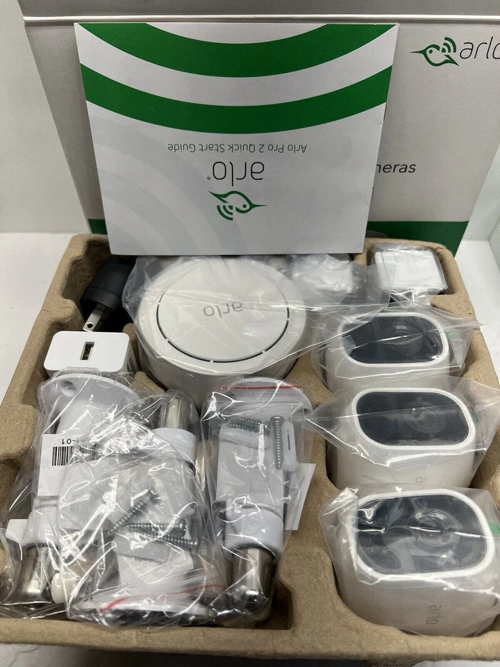 Arlo Pro 2 Security Camera Bundle with 3 Wire-Free HD Cameras and Base - Image 3 of 3