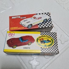 Auto pilen & inter cars chevrolet corvette & stingray sting ray empty boxes 1:43