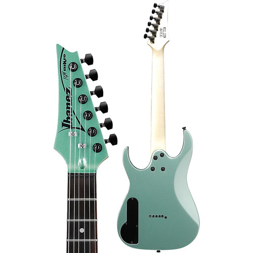 Ibanez PGMM21 Paul Gilbert Signature miKro Electric Guitar Metallic Light Green - Picture 4 of 5