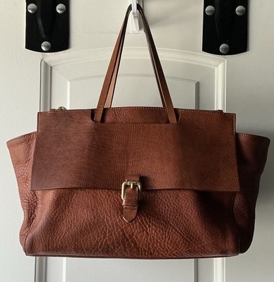 Massimo Dutti Brown Leather handbag