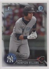 2016 Bowman Draft Chrome Picks Refractor Dom Thompson-Williams #BDC-23 0o1