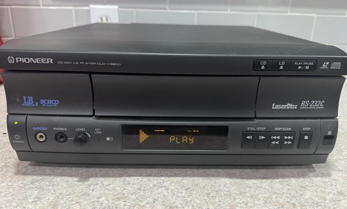 6-625☆Pioneer/パイオニア LASER VISION PLAYER/LDプレーヤー LD-S1