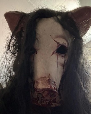 SAW Pig mask Amanda Young Cosplay Dead By Daylight