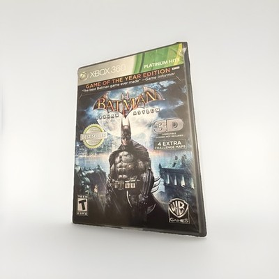 Batman Arkham Asylum Game of the Year Game Microsoft Xbox 360!