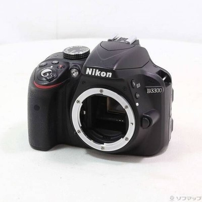 Nikon D D3300 24.2MP Digital SLR Camera - Black Japan F/S