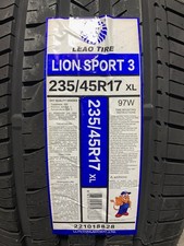 4 New 235 45 17 97w Leao Lion Sport-3 All Season Tires