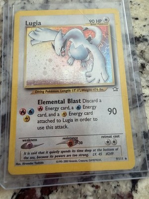 Lugia 9/111 Neo Genesis Holo - Creased See Pics | eBay