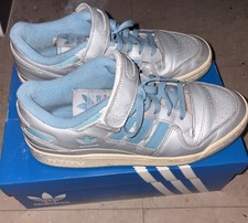 Adidas Forum 84 Low Off White and Blue Size 9 US Men's