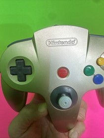 Nintendo 64 - OEM N64 Gold Limited Edition NUS-005 Controller~AUTHENTIC L@@K