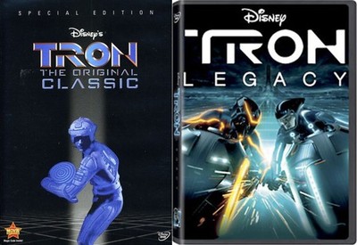 Disney Double Feature TRON The Original Classic & TRON 2 LEGACY 2