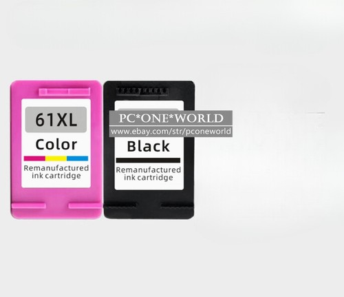 3PK HP 61XL 2-czarne i 1-kolorowe wkłady atramentowe 2544 3000 3050 3050A - Zdjęcie 4 z 4