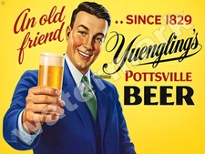 Yuengling's Pottsville Beer Since 1829  Metal Sign 9" x 12" or 12" x 16"