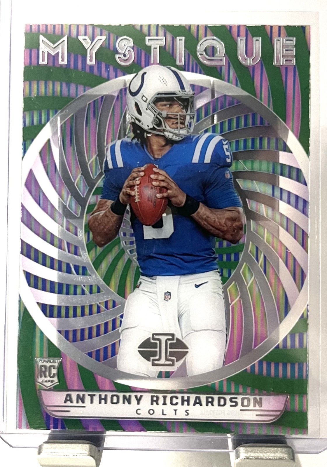 2023 Panini Illusions - Mystique Anthony Richardson #2 Emerald (RC)