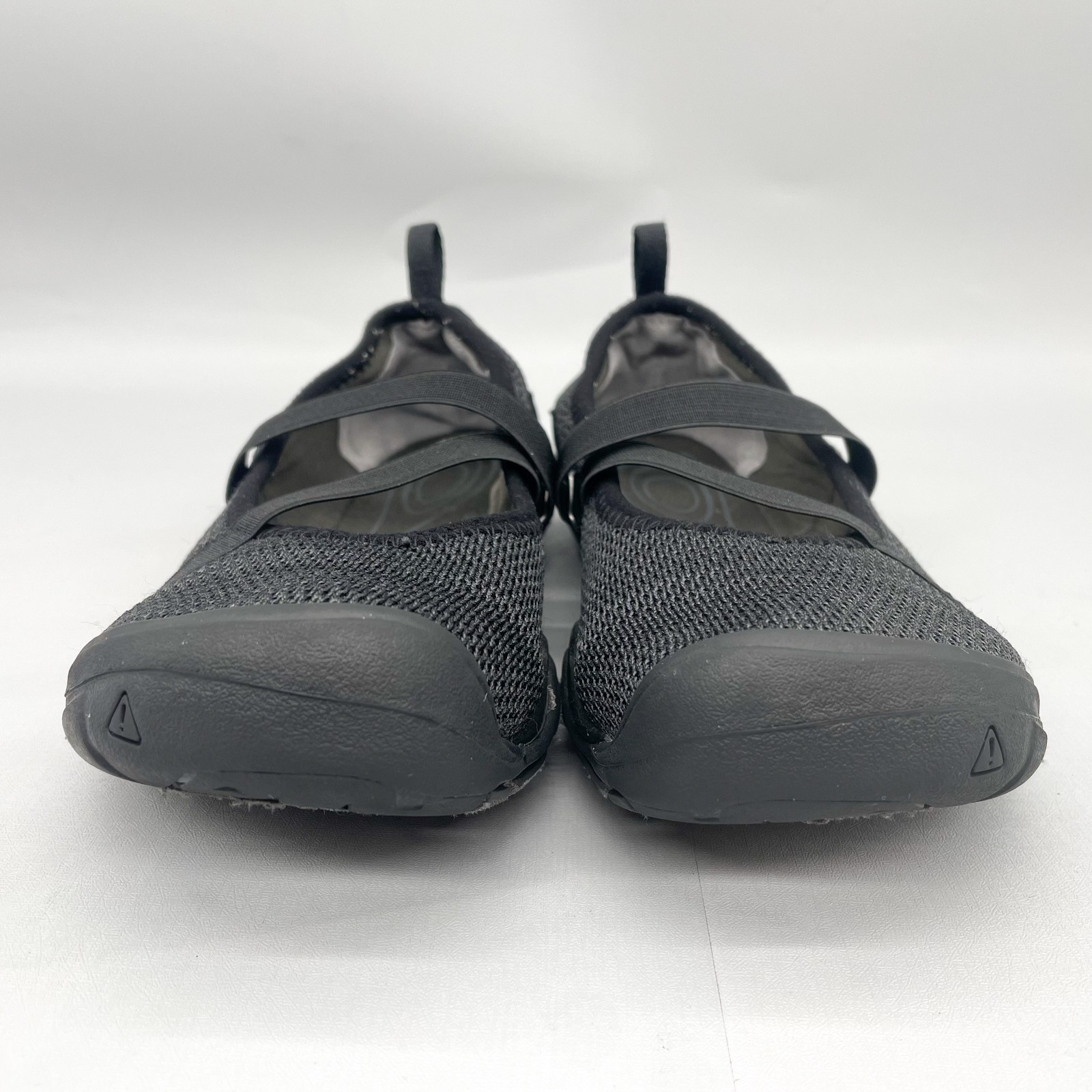 Scarpe Keen donna taglia 9 5 nere Mary Jane comode arco nero maglia slip on passeggio