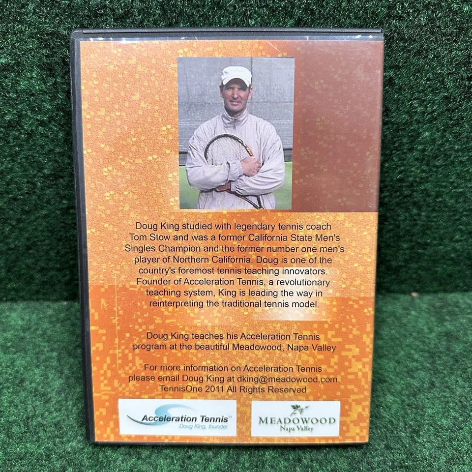 All Court Game & Volley Keys to Modern Tennis Technique by Doug King (2011, DVD) - Image 3 of 3