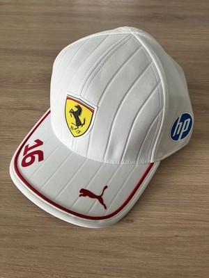 Scuderia Ferrari F1 Team 2025 Lewis Hamilton Cap   White Adult Baseball Hat