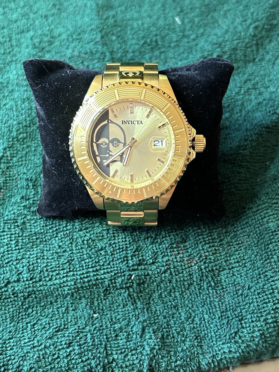Invicta Star Wars C-3PO Limited Edition 47mm Automatic NH35A Gold