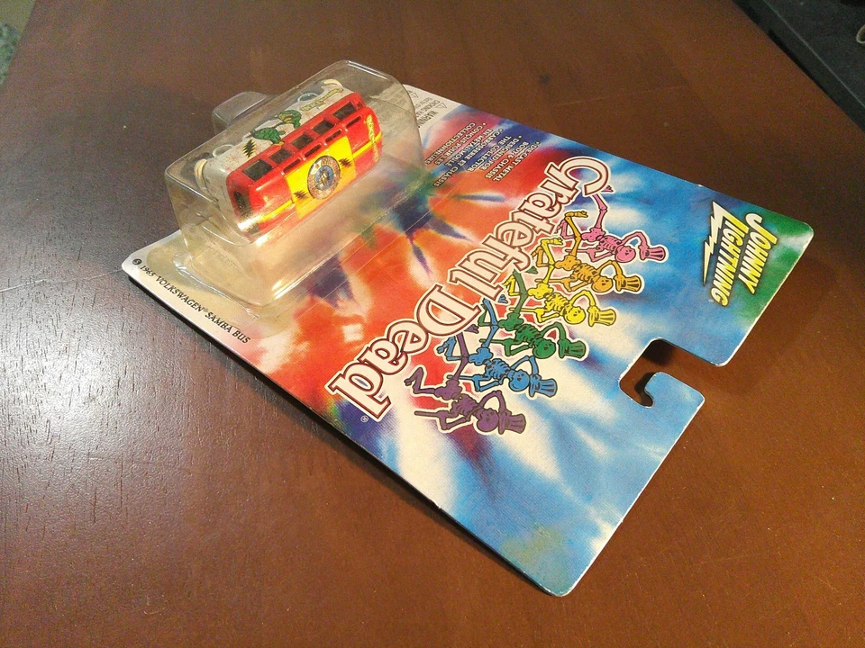 Autobús Volkswagen Samba 2004 Johnny Lightning Grateful Dead 1965 VW #HW90 Foto 3 de 4