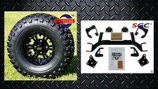 Ezgo Txt Electric Golf Cart 6 Lift Kit 10 Wheels And 22 All Terrain Tires Ezgo Txt Electric Golf Cart 6 Lift Kit 10 Wheels And 22 All Terrain Tires