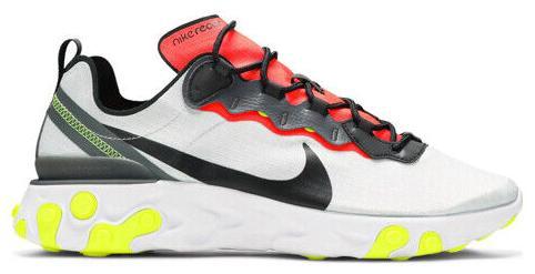 Nike React Element 55 SE Platinum Crimson - 1 of 1