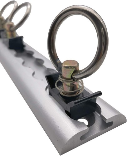 Sistema de amarre de pista L Kit de 5 piezas Powersports Incluye 1 pieza L Track y 4 piezas - Imagen 8 de 8