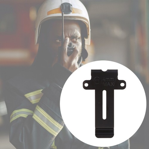 Walkie Talkie Belt Clip For TK208 Two Way Radio Accessories Black Belts Clip - Zdjęcie 3 z 8