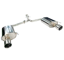 Axle Back Exhaust for 06-11 LEXUS GS300 GS350 GS430 GS460 Stainless Steel 4" Tip