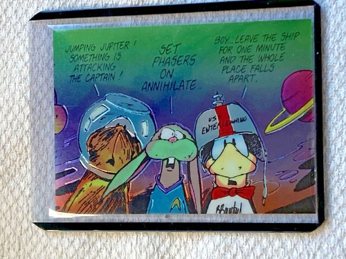 Bloom County Outland Chromium 1995 Krome Prod. Tarjetas pegatinas * UPICK * - Imagen 2 de 71