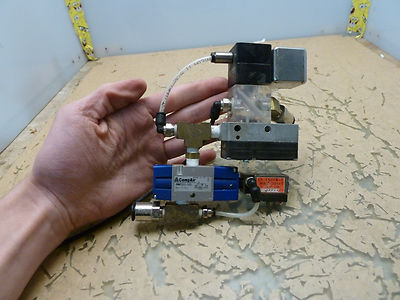Assembly w/ CompAir 8mmc311-101 solenoid Piab L28 vacuum pump [2*L-17.5]