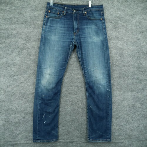 LEVIS 513 Slim Straight Jeans Men 33x30 