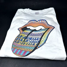 Rolling Stones Bridges to Babylon World Tour 97/98 T Shirt Size XL - Vintage