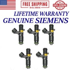 Oem Siemens Fuel Injectors Set Of 5 2005-2007 Vw Rabbit Jetta Beetle 07k906031b Oem Siemens Fuel Injectors Set Of 5 2005-2007 Vw Rabbit Jetta Beetle 07k906031b
