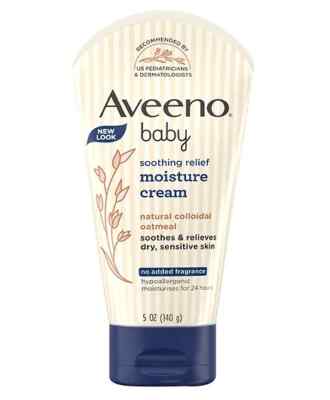 Aveeno Baby Soothing Relief Moisture Cream, Fragrance Free 140