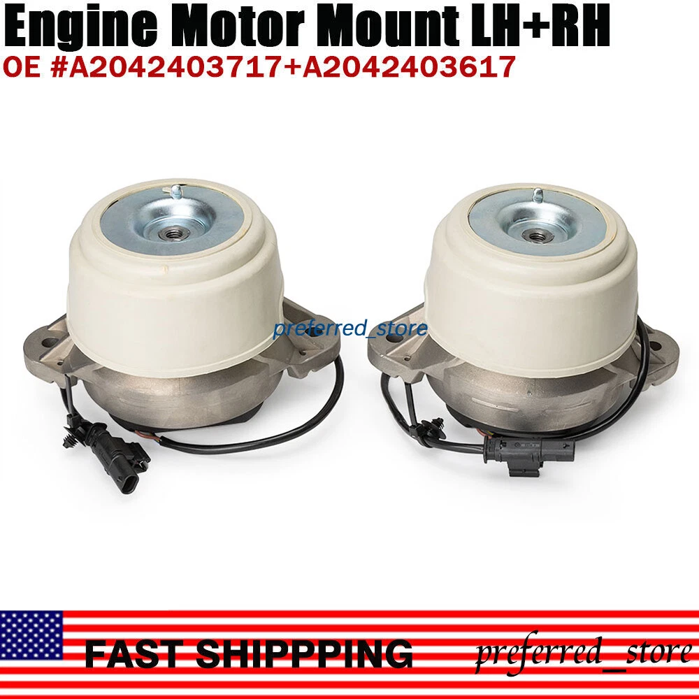 FOR MERCEDES-BENZ GLK250 FRONT LEFT & RIGHT ENGINE MOUNT  