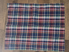 Ralph Lauren Pillow Sham Plaid 100 Cotton EXCELLENT